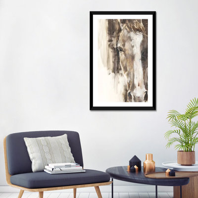 «Crroped Equine Study I» par Ethan Harper - reproduction d'art