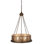 Rustic Lodge 4 - Light Glass Chandelier
