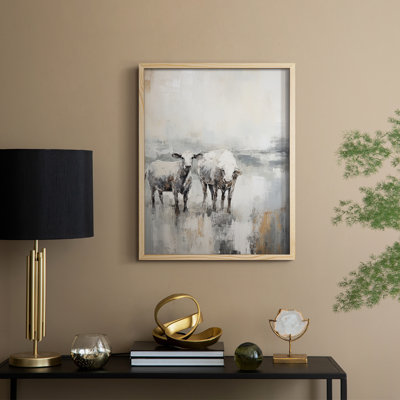 ANIMALS Series CCLX III, reproduction encadrée - bois massif