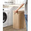 Bamboo Laundry Hamper with Handles-1519838486