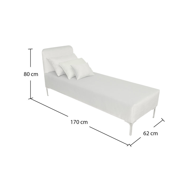 Maroco Velvet Chaise Lounge