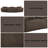 Bash 145"L Upholstered Sofa with 7 Pillows
