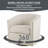 Tyler 360° Swivel Barrel Chair with Nailhead Trim, Natural-1577284869
