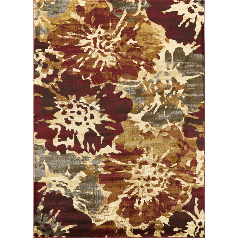 Tapis multicolore 5 pi 3 po x 7 pi 3 po, 5 pi 3 po x 7 pi 3 po