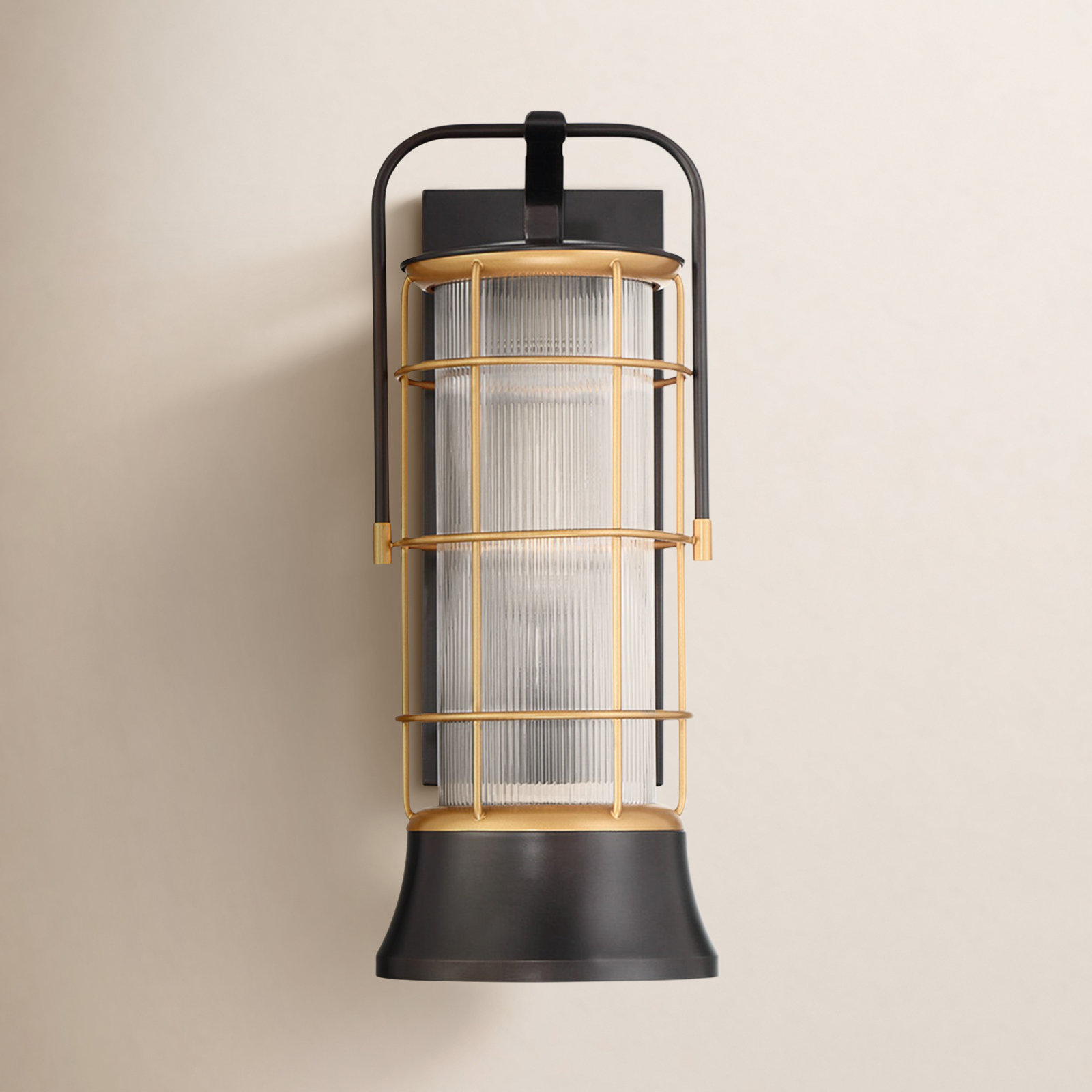 1-Light Outdoor Sconce, 20.25" H x 8" W x 9.50" D