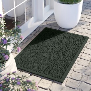 Durable Natural Rubber Door Mat Rug Green Forest Carpet Waterproof Low  Profile Heavy Duty Welcome Doormat Indoor Outdoor Rugs