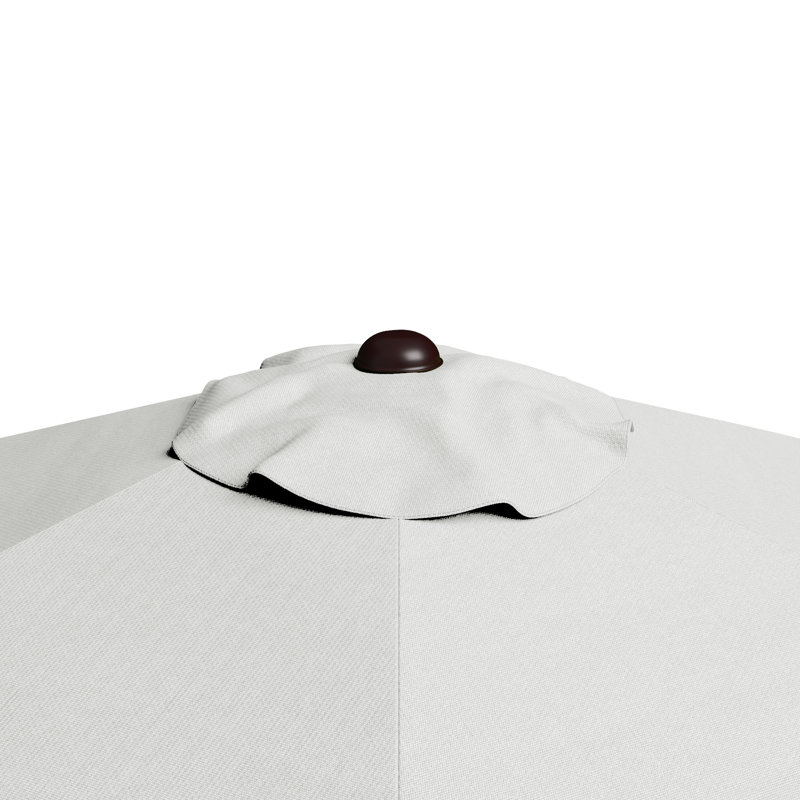 Parasol de marché 9 pi Astraea, Naturel - polyester