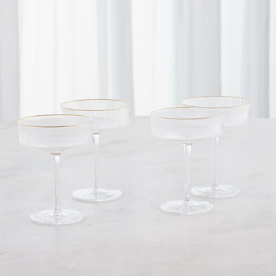 S/4 Winston Coupe Glasses