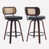 Black Seat/Dark Brown Frame selected