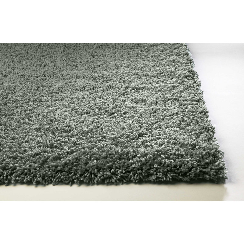 2' X 4' Polyester Slate Area Rug