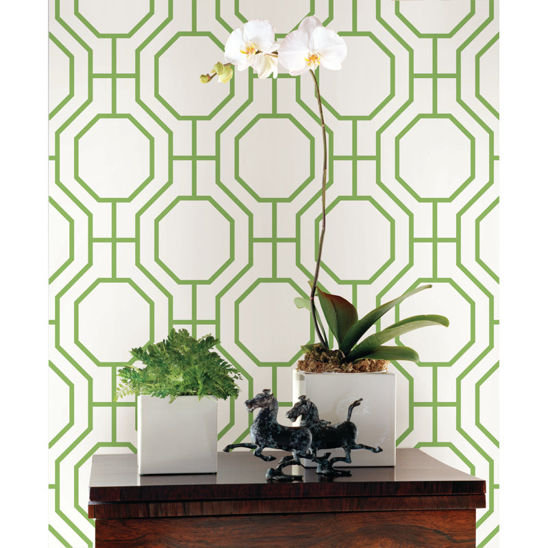 Nadia Geometric Roll, Green