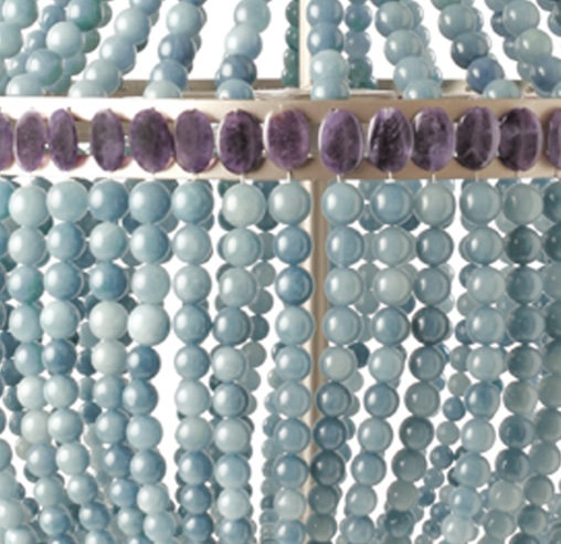 Blue Quartz Empire Chandelier