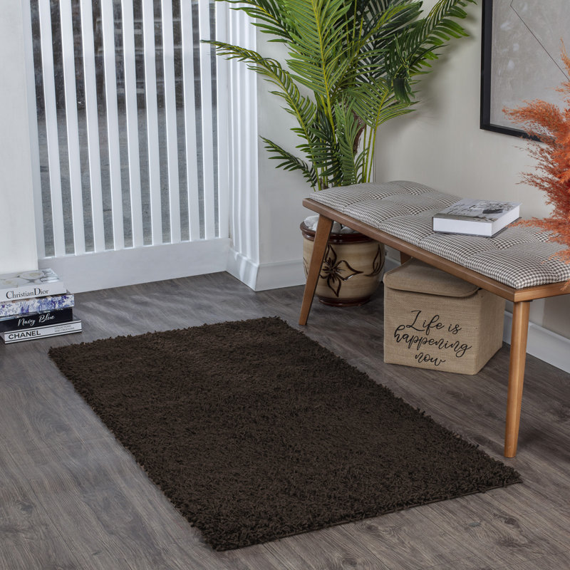 Abstract Shag Area Rug, Rectangle 80 x 150cm