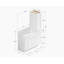 Ensemble de meuble-lavabo simple 51 po Disar-111107784