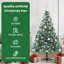 4.92' H Lighted Artificial Christmas Tree