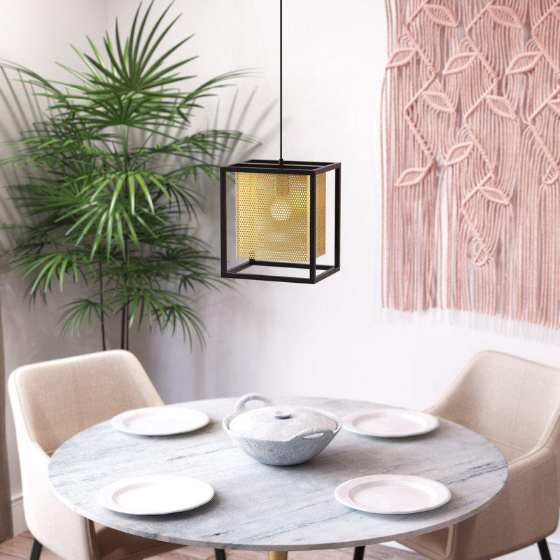 Oletha Ceiling Lamp Gold & Black