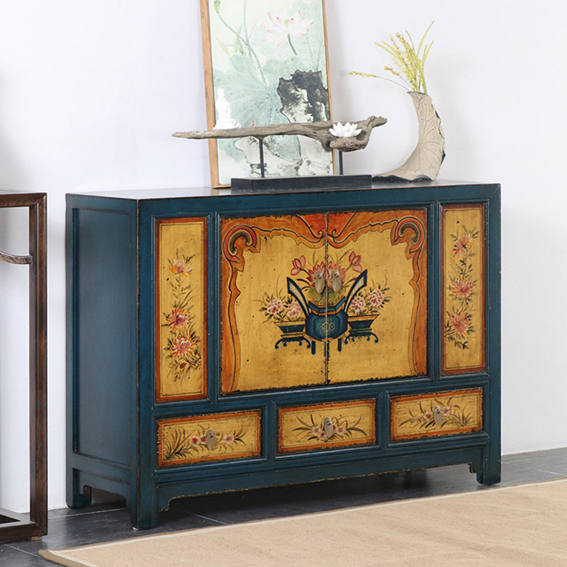 Chinese-style retro minimalist sideboard