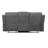 Modern Sofakalen  Chenille Sofa W/ Drop Down Table