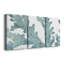 Blue Macro Coral II - Toile tendue avec châssis de qualité supérieure - Prêt à être accroché-1916612378