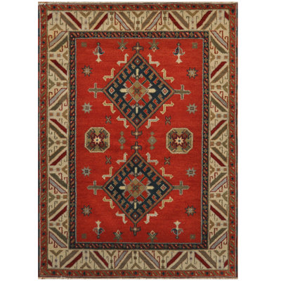 One-of-a-Kind 5'9" X 8' Wool Area Rug in