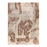 Overdyed One-of-a-Kind 9' 2" X 12' 4" Hand Knotted Area Rug