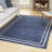 Nourison Essentials Navy Ivory Indoor/Outdoor Area Rug-1126600698