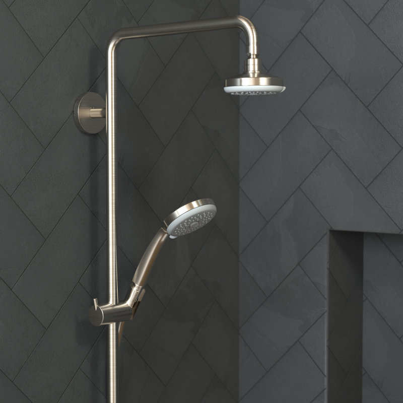 Croma Multi Function Handheld Shower Head, Brushed Nickel