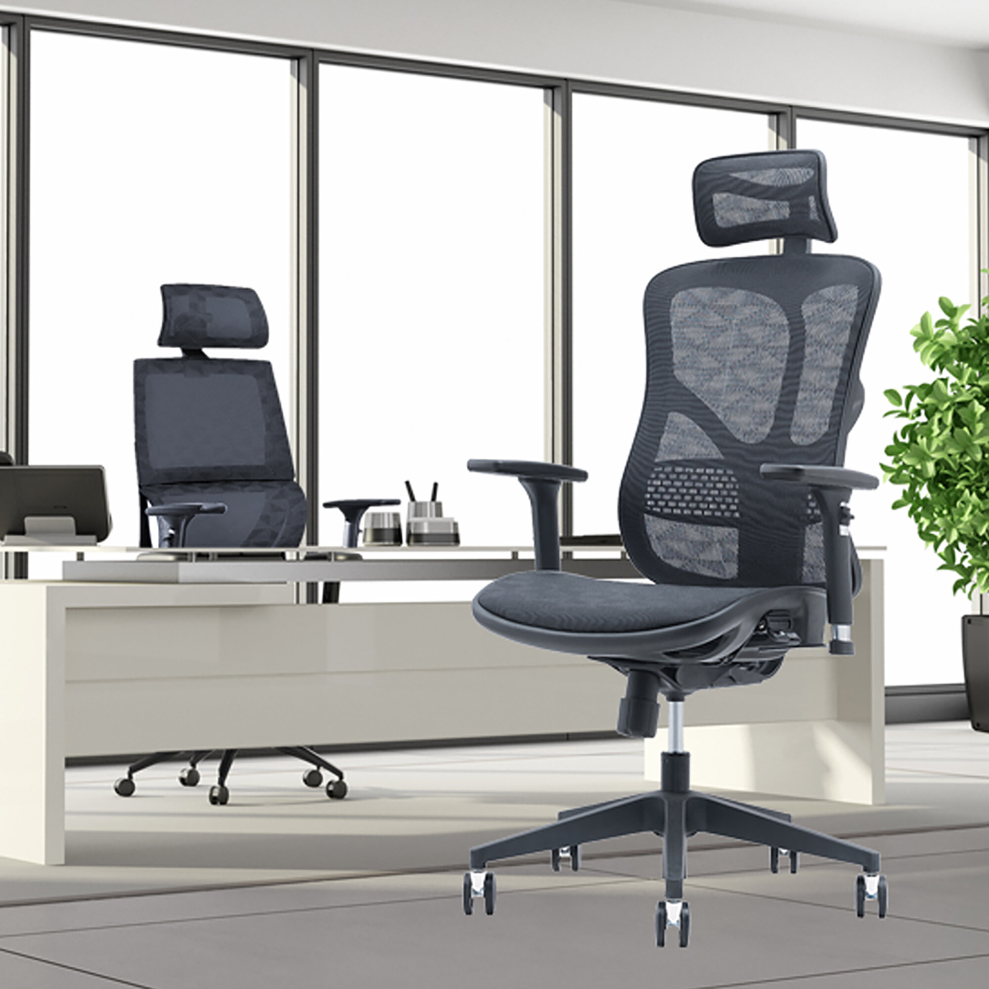 Opuntia ergonomic cheap mesh task chair