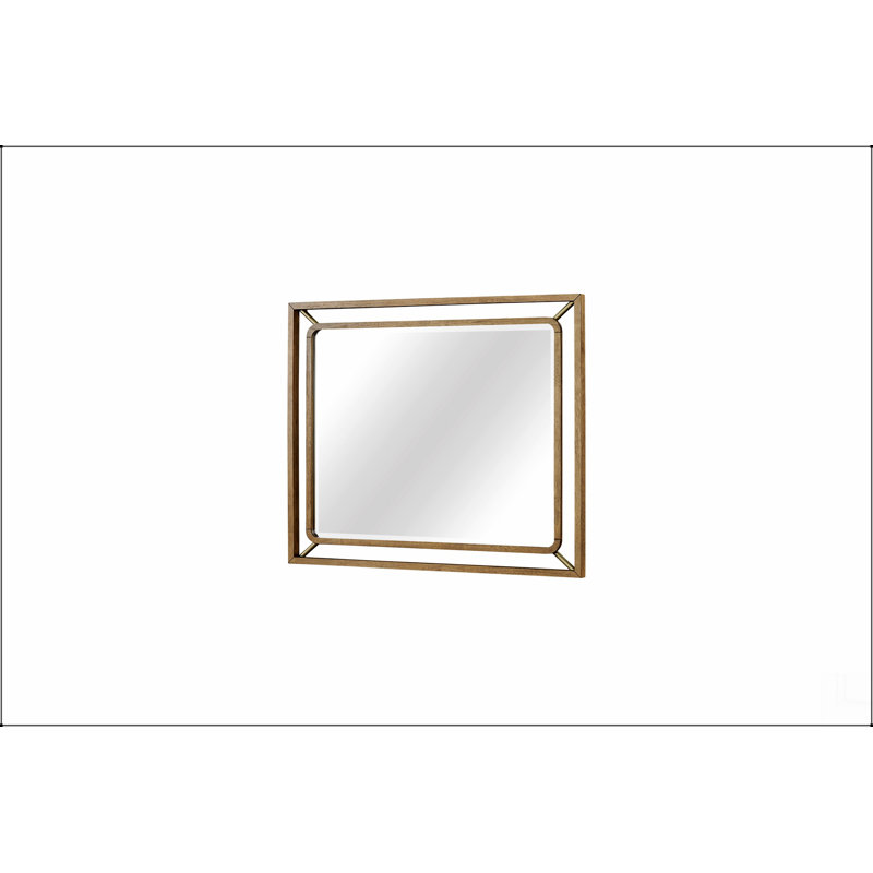 Mirror in Latte Finish