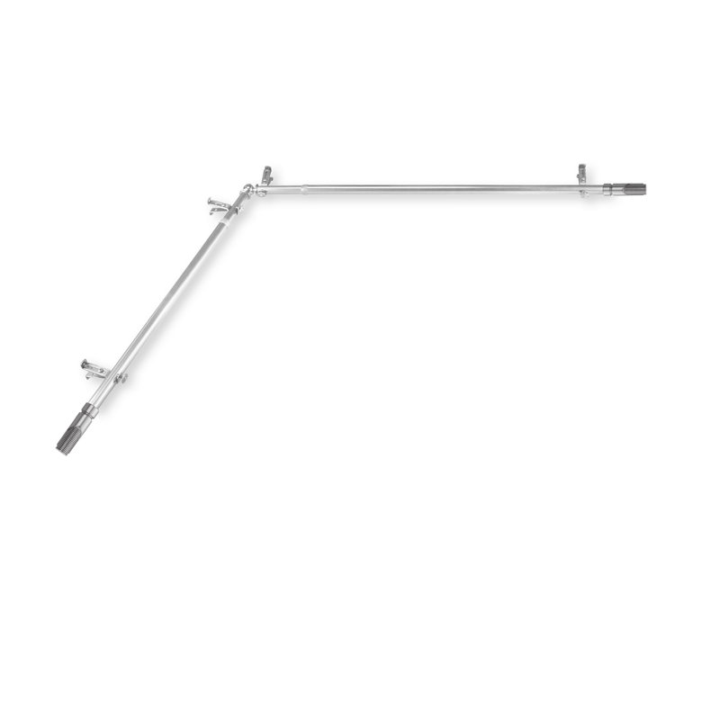 Tringle à rideaux simple 0,75 po Fratessa, 28 po à 48 po, Nickel satiné