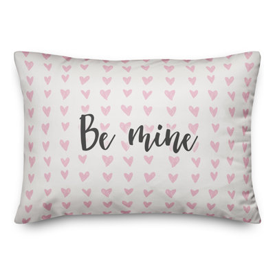  Be Mine Throw Pillow