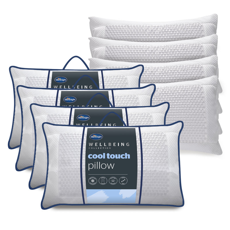 Silentnight Wellbeing Cool touch Pillows - 4Pack