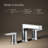 Kohler Taut Widespread Bathroom Faucet with Pop-Up Drain Assembly, 3 Hole 2-Handle Bathroom Sink Faucet, 1.2 gpm-84974560