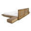 Lit plateforme Noe, tapissier, 2 tables de chevet-98890694-98890693