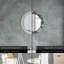 Huldar Glass Flat Wall Mirror