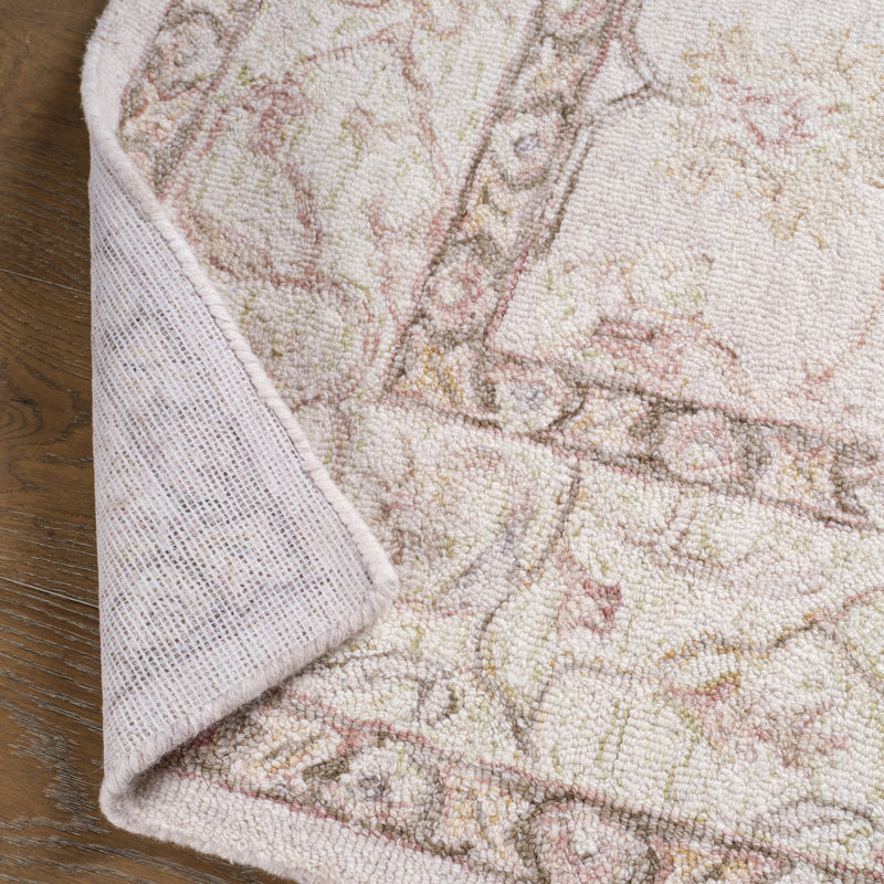 Jaipur Living Zenayah PRO12 Tufted Medallion Ivory Area Rug (5'X8'), Rectangle 5' x 8'