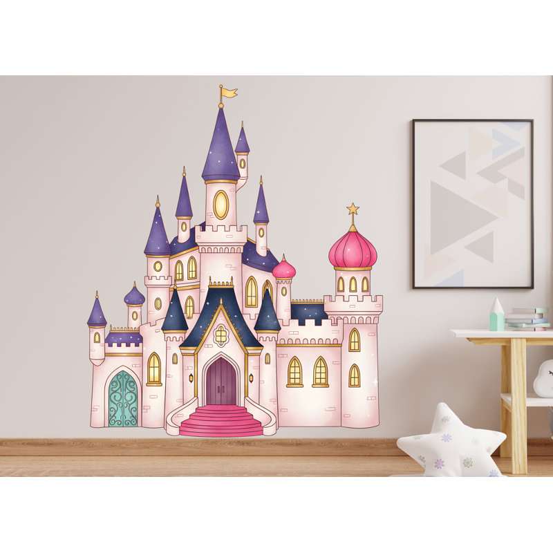 Tête de lit décalque mural Big Castle, 15 po x 18 po