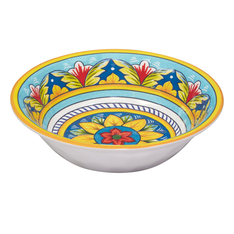 White Melamine 12-Piece Dinnerware Set, Service for 4