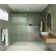 Gaia 40 in. x 78 in. Frameless Fluted Single Fixed Shower Panel