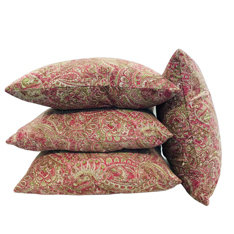 Housse de coussin carrée, Limette rose, 20 po X 20 po
