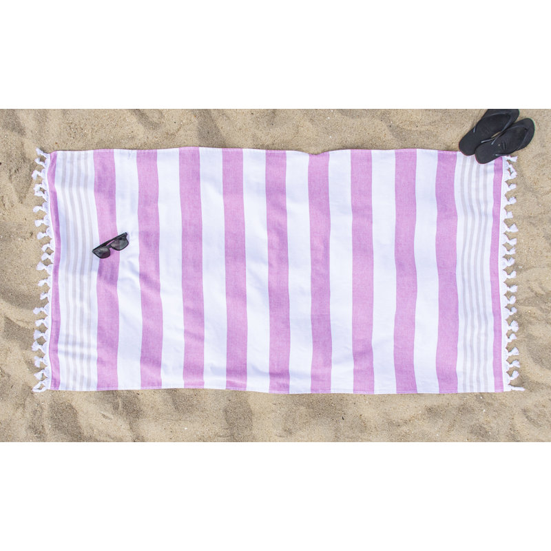Serviette de plage Marlene, Rose