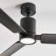 Visual Comfort Fan Cleancut Smart 54 LED Indoor Ceiling Fan with Threaded Downrod, Matte White ABS blades and Handheld Remote-317017026-470160069-317017025
