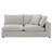 Causeuse modulaire avec 2 coussins