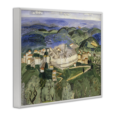 Classic Raoul Dufy Landscape  Framed Giclee Art by one1000paintings