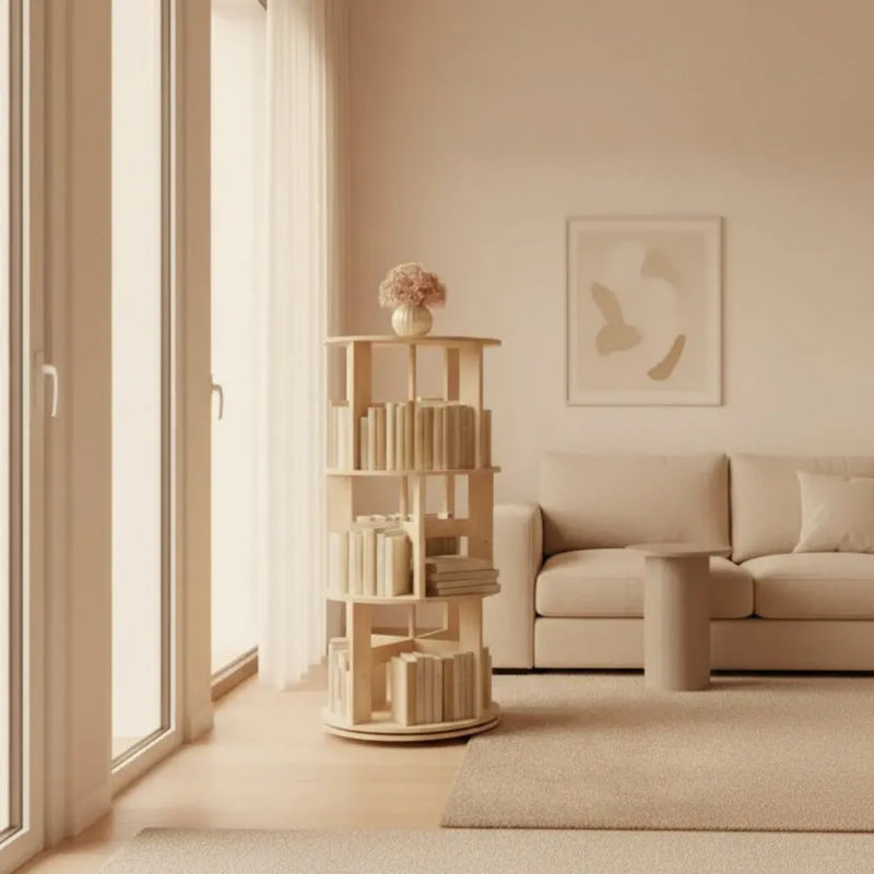 45cm W Bookcase, (3 Shelves) 95cm H x 45cm W x 45cm D