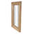 Crocifisso Brown Floor Mirror with Natural Wood Grains