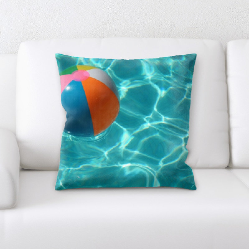 Microsuede Throw Pillow