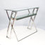 Computer Desk With Shelf Storage Space, 100cm Metal Computer Table-42655842