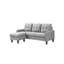 Odelin 3 Seater Fabric Corner Sofa -596464171