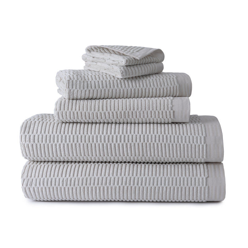 Brickell Hand Towel, Ivory